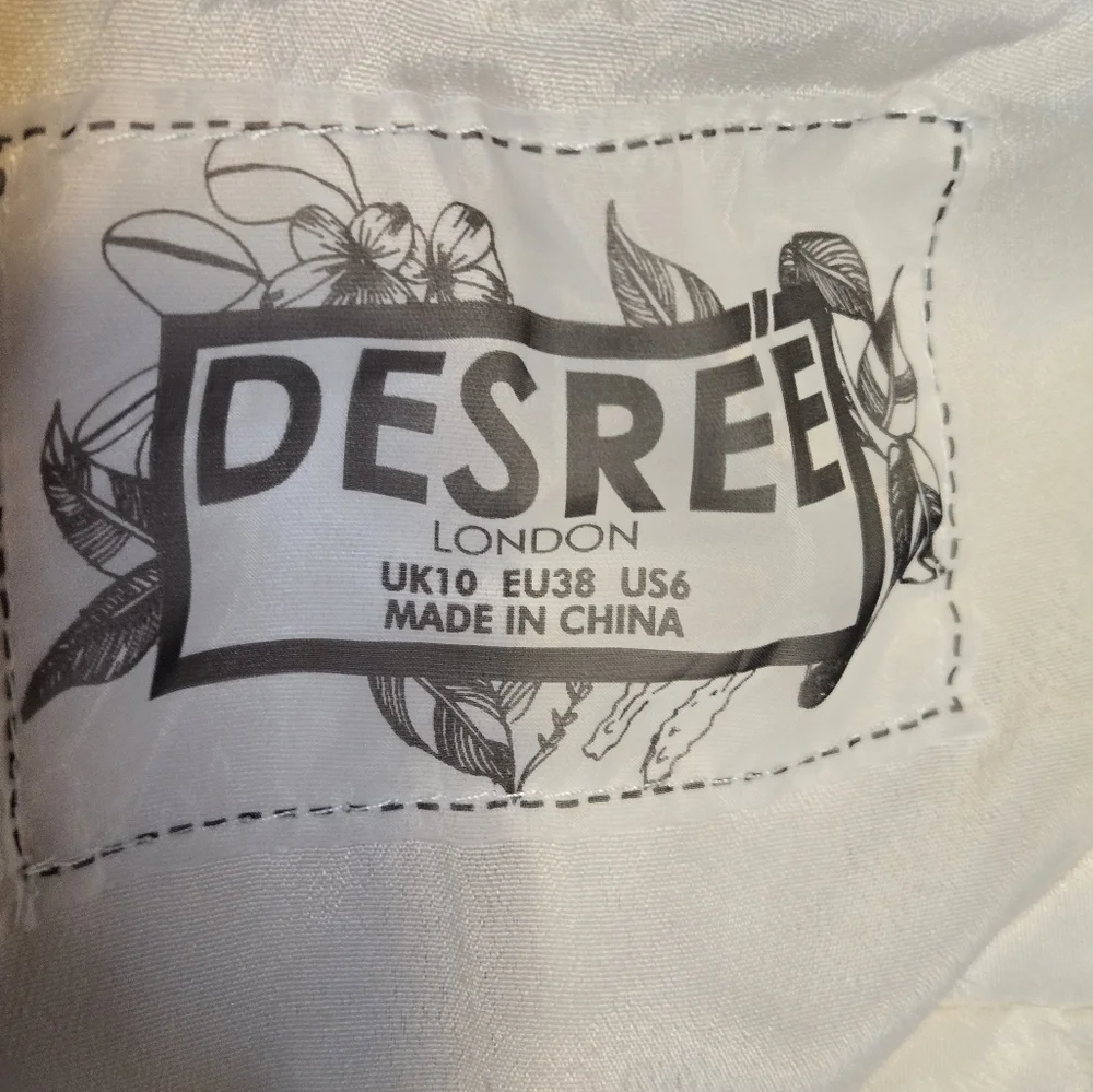 Desee London Bubble Dress Art To Wear Floral Tulip Cute Spring Summer Size 6 - Picture 9 of 9